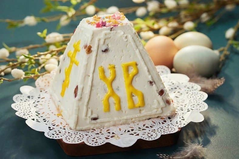 Пасха творожная с изюмом 750 гр