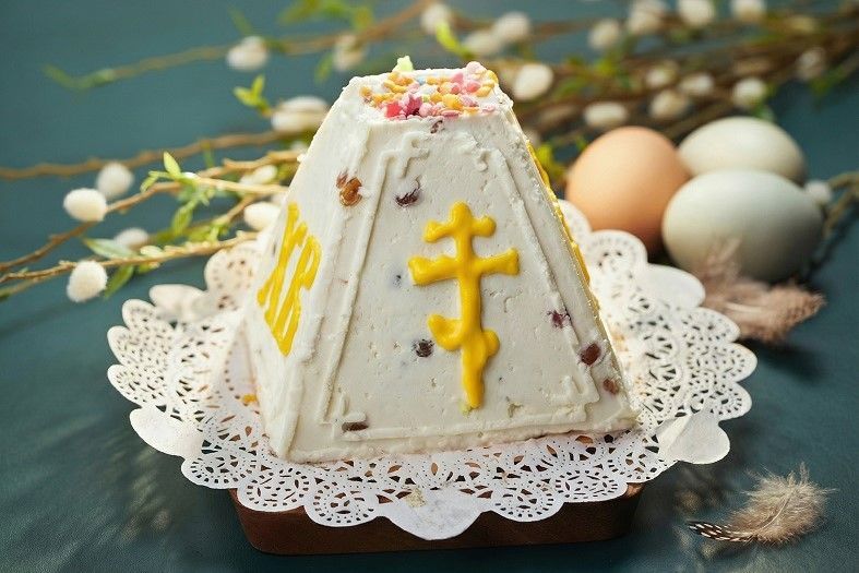 Пасха творожная с изюмом 750 гр