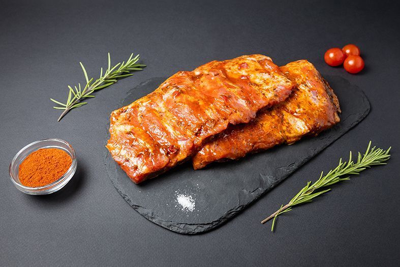 Ребрышки "Для барбекю" п/т мясокостный из свинины